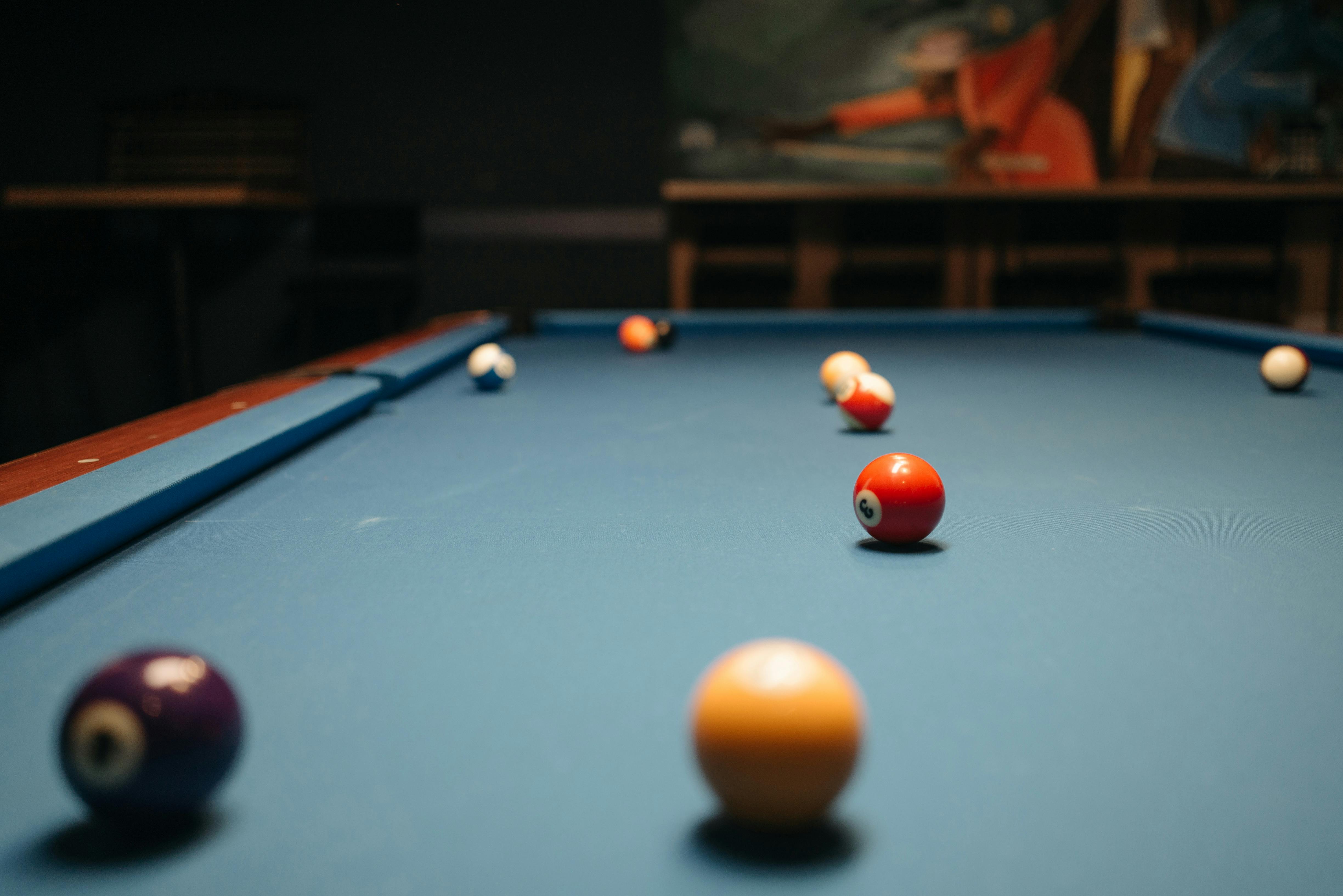 Pool table in pub environment